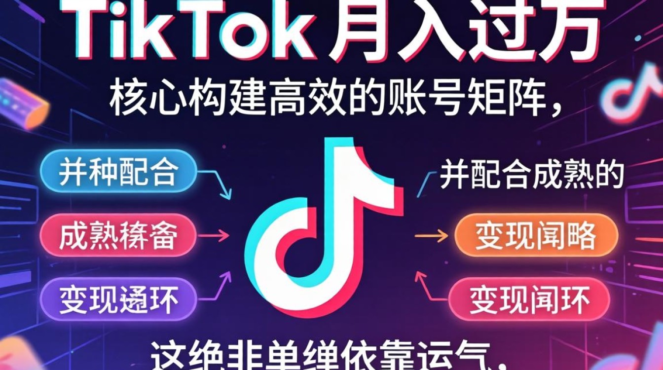 TikTok矩阵用什么软件?揭秘月入过万的变现技巧 TikTok矩阵用什么软件