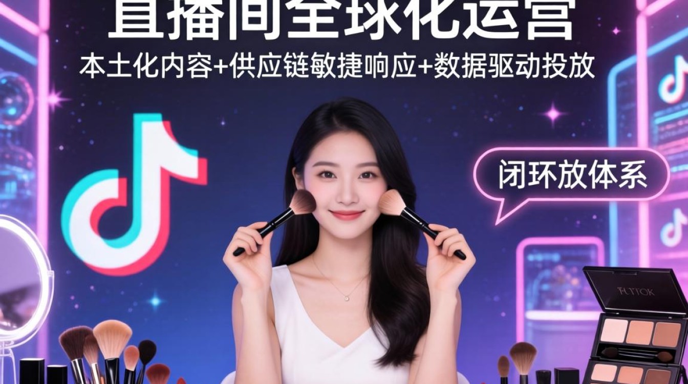 TikTok彩妆直播间如何全球化运营