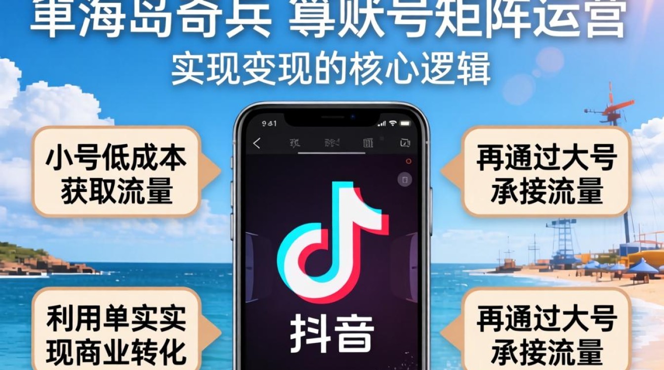 抖音海岛奇兵怎么弄小号