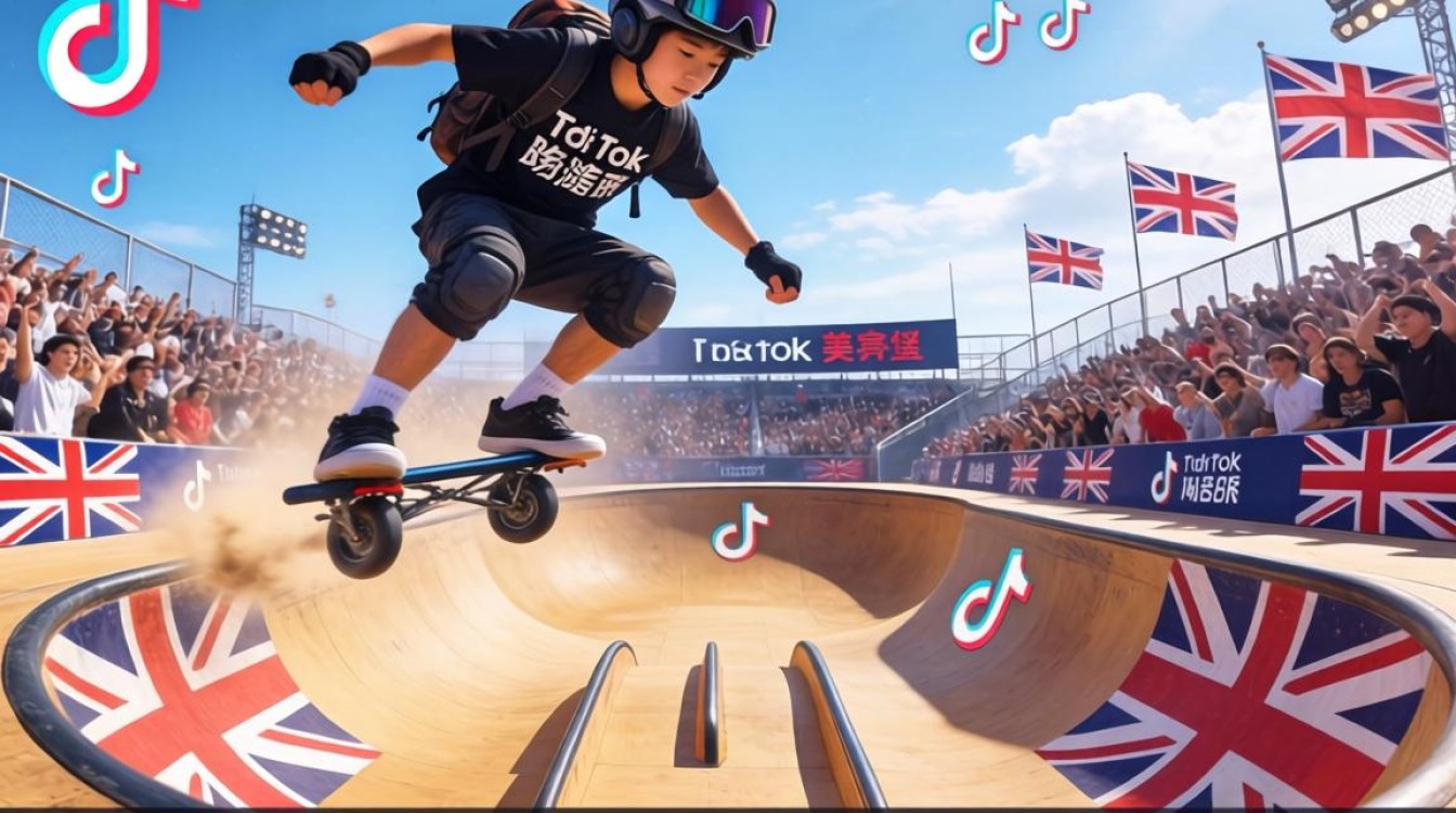 TikTok跑酷网红英国出海变现完整教程