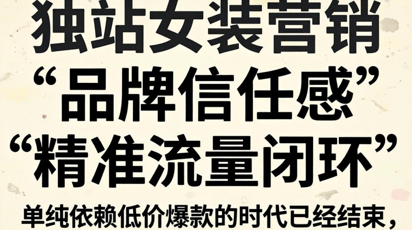 女装独立站如何推广引流