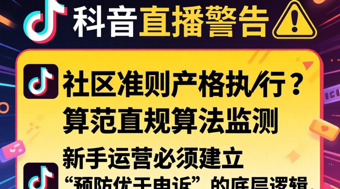 TikTok直播警告有什么