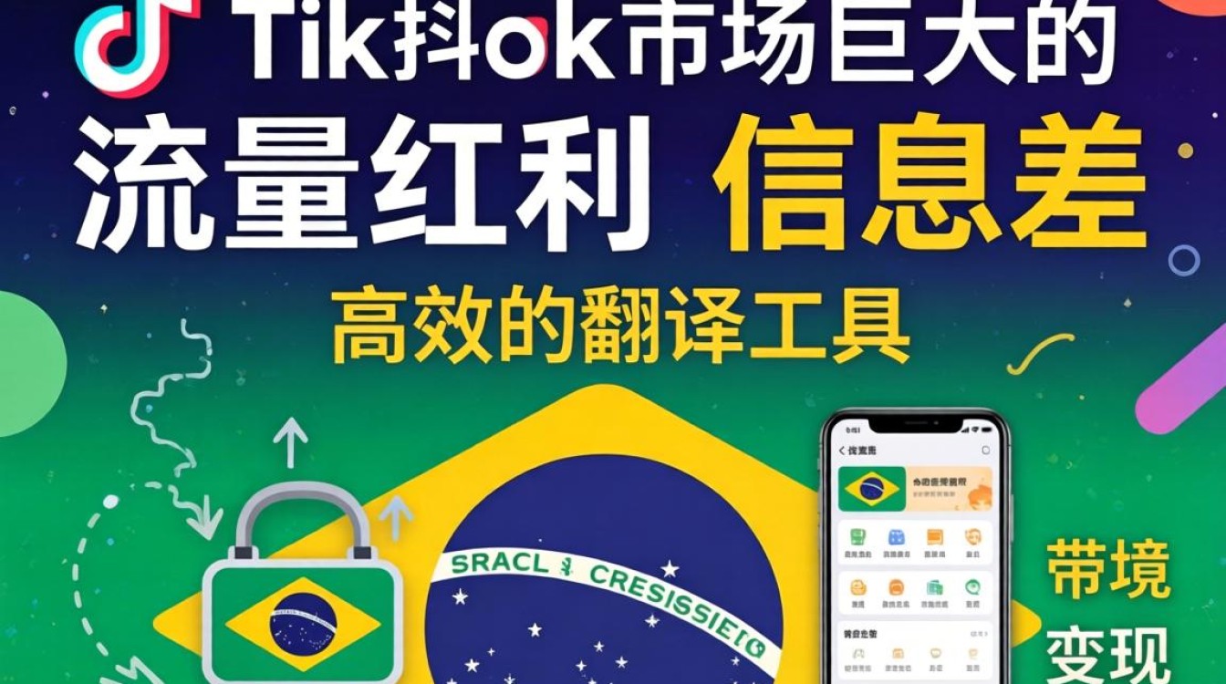 巴西TikTok变现技巧月入过万