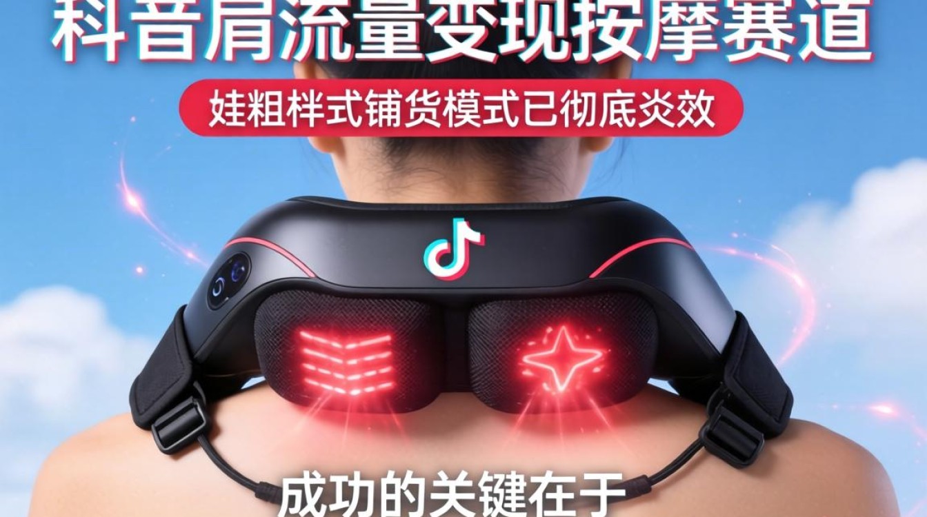 TikTok肩颈按摩仪怎么做