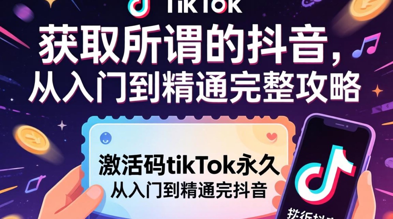 抖音激活码tiktok永久怎么获取