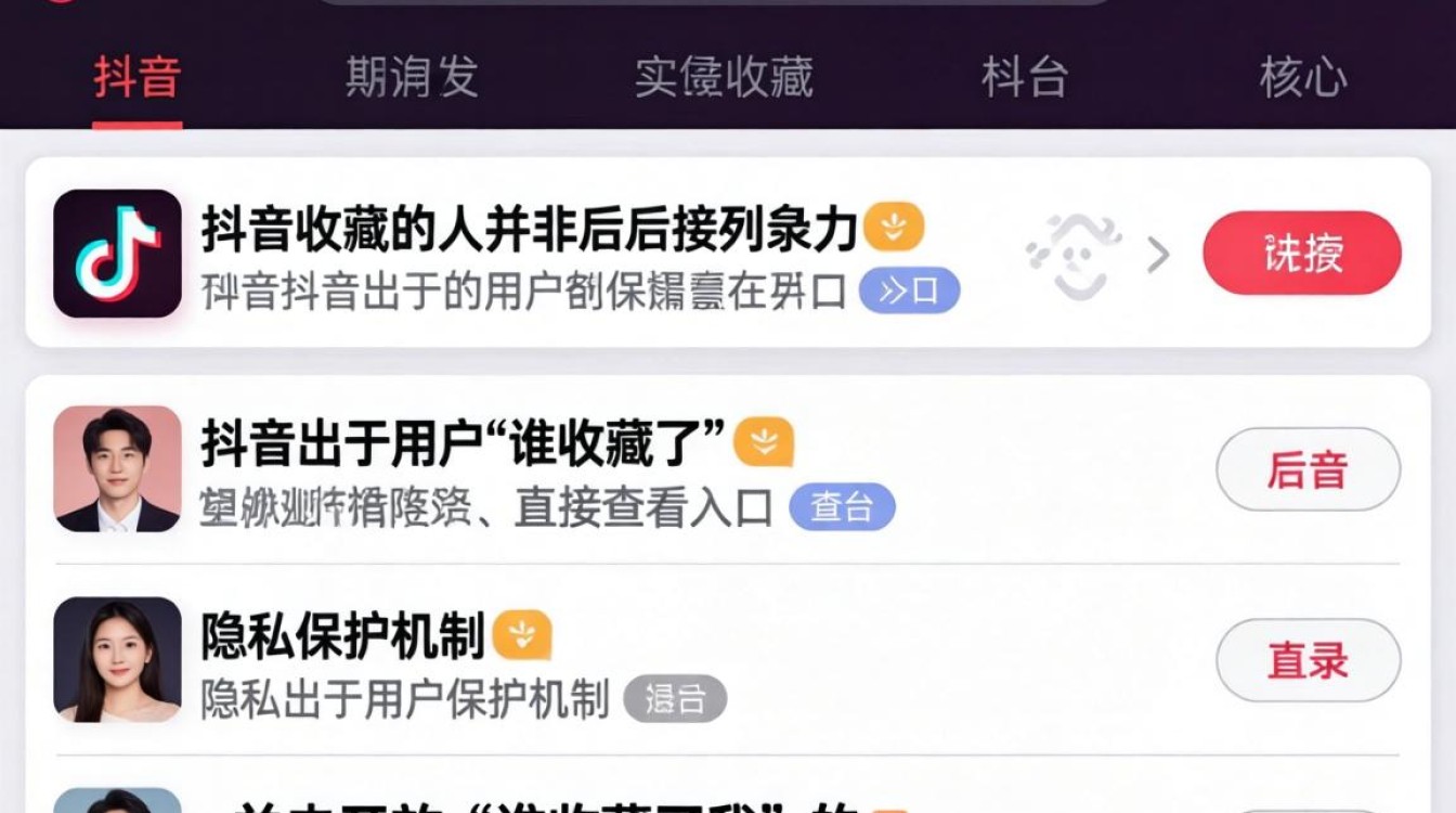 怎么样查抖音收藏的人