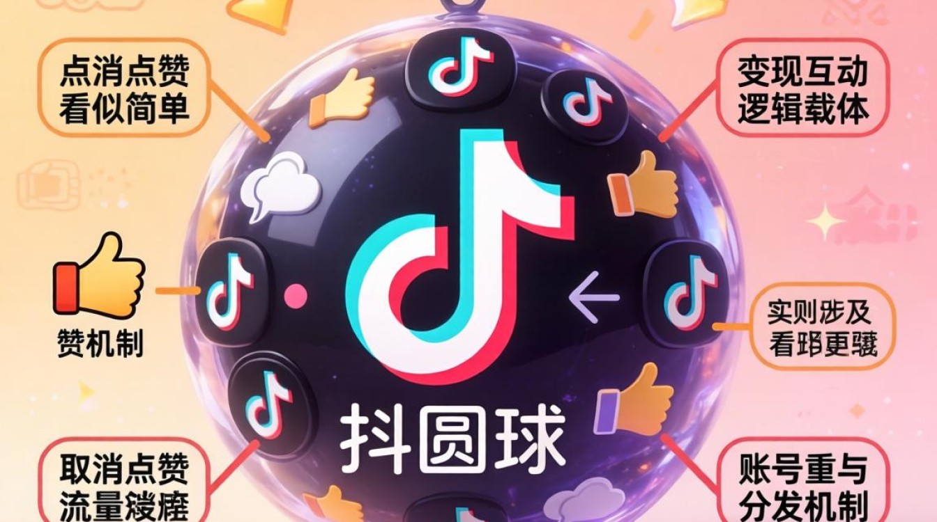 抖音小圆球怎么取消点赞