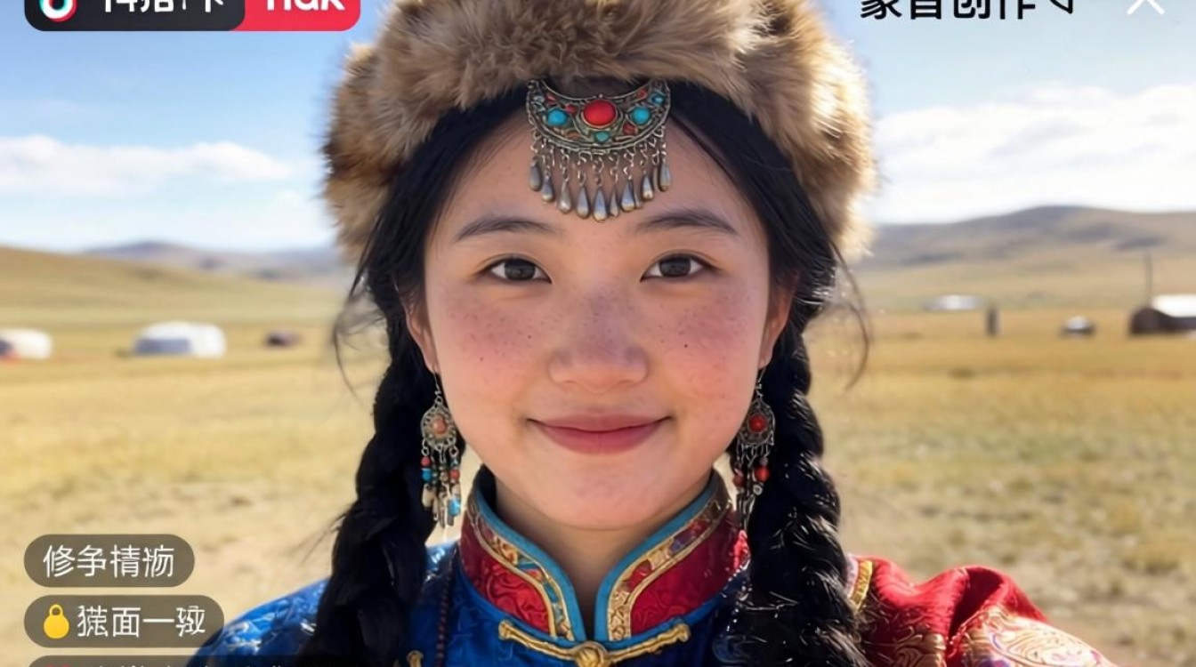 蒙古国女生tiktok怎么拍