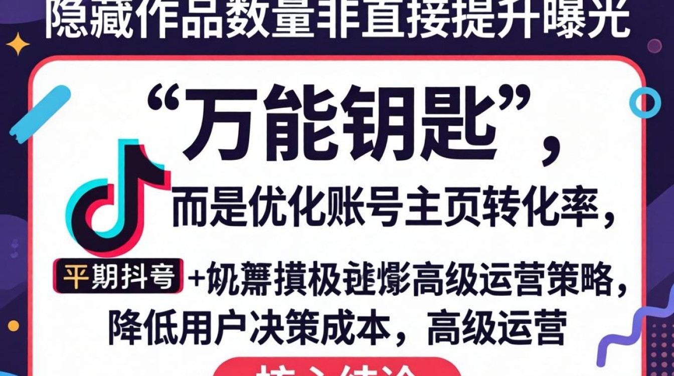 抖音怎么隐藏小作品数量