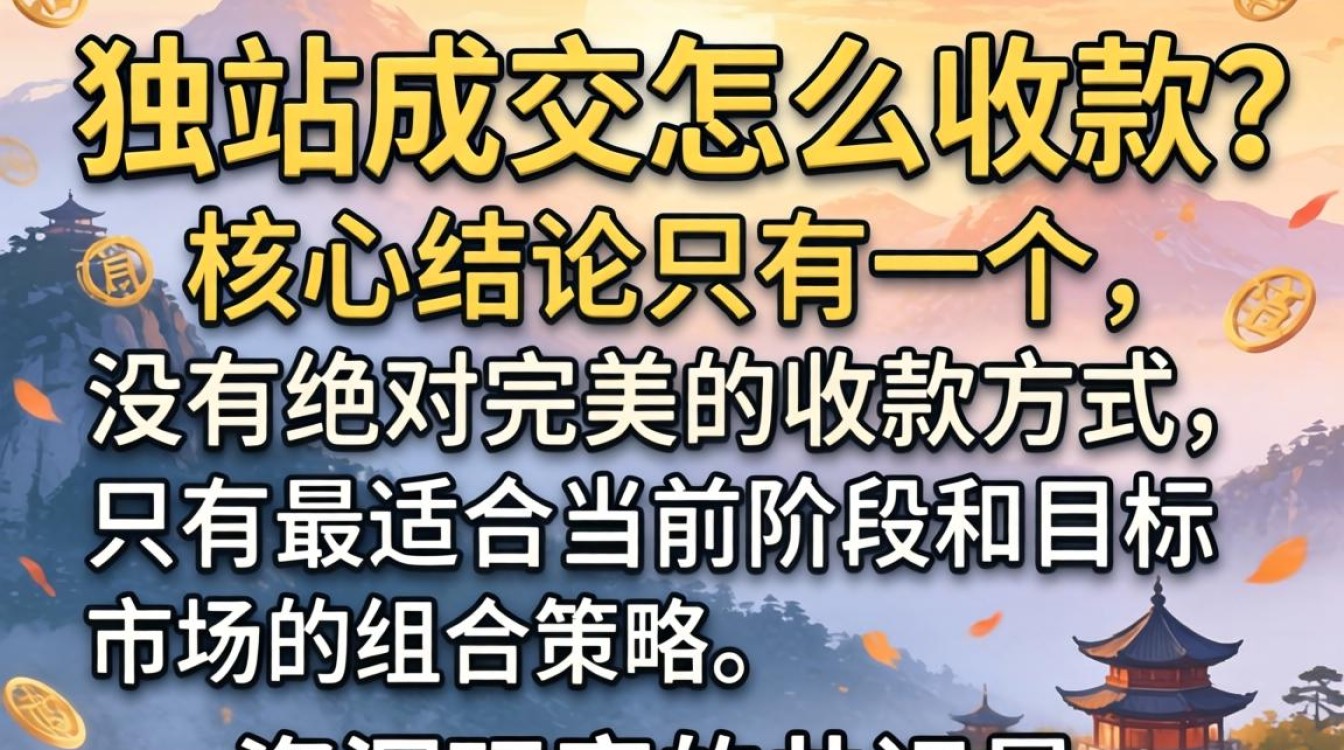 独立站收款方式哪个好