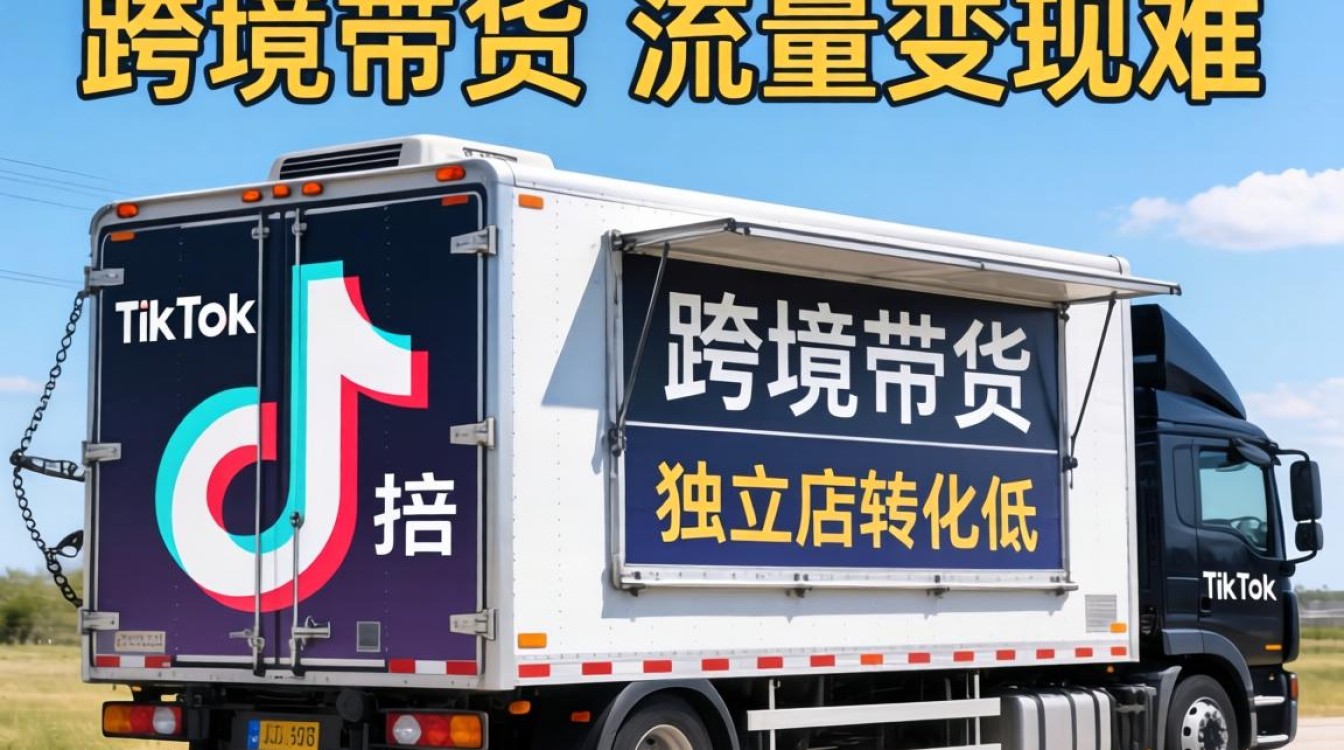 TikTok如何半闭环挂车