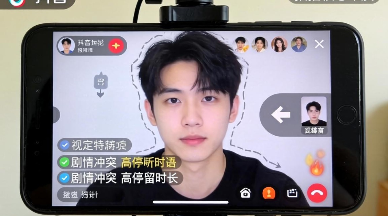 抖音里的通话怎么拍的