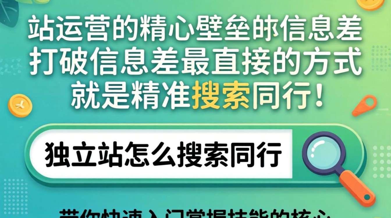 独立站如何查找竞争对手