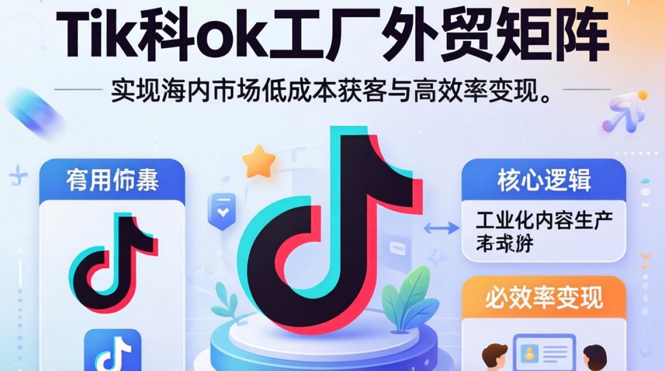 TikTok工厂外贸矩阵怎么做