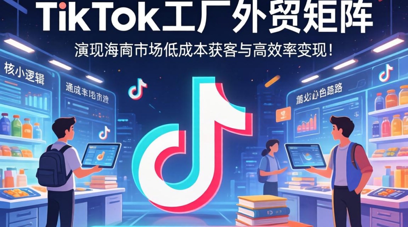 TikTok工厂外贸矩阵怎么做
