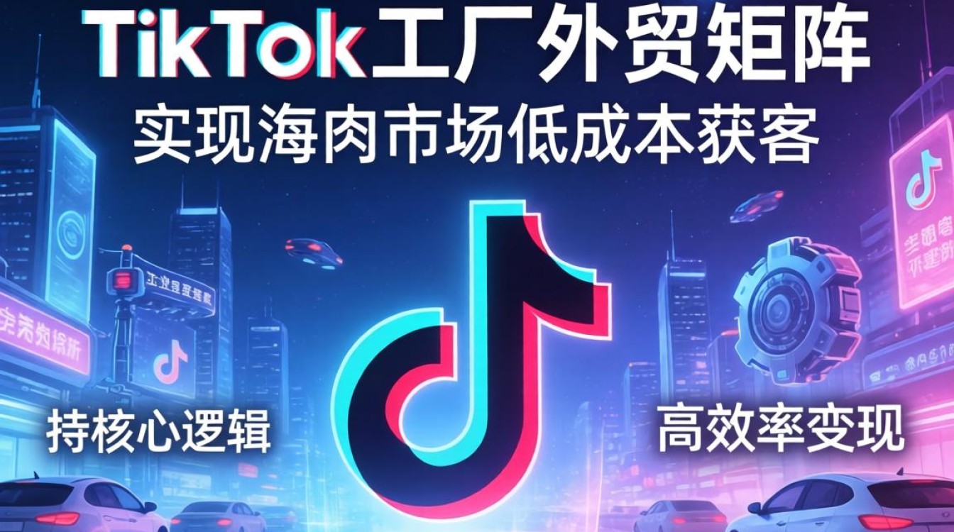TikTok工厂外贸矩阵怎么做