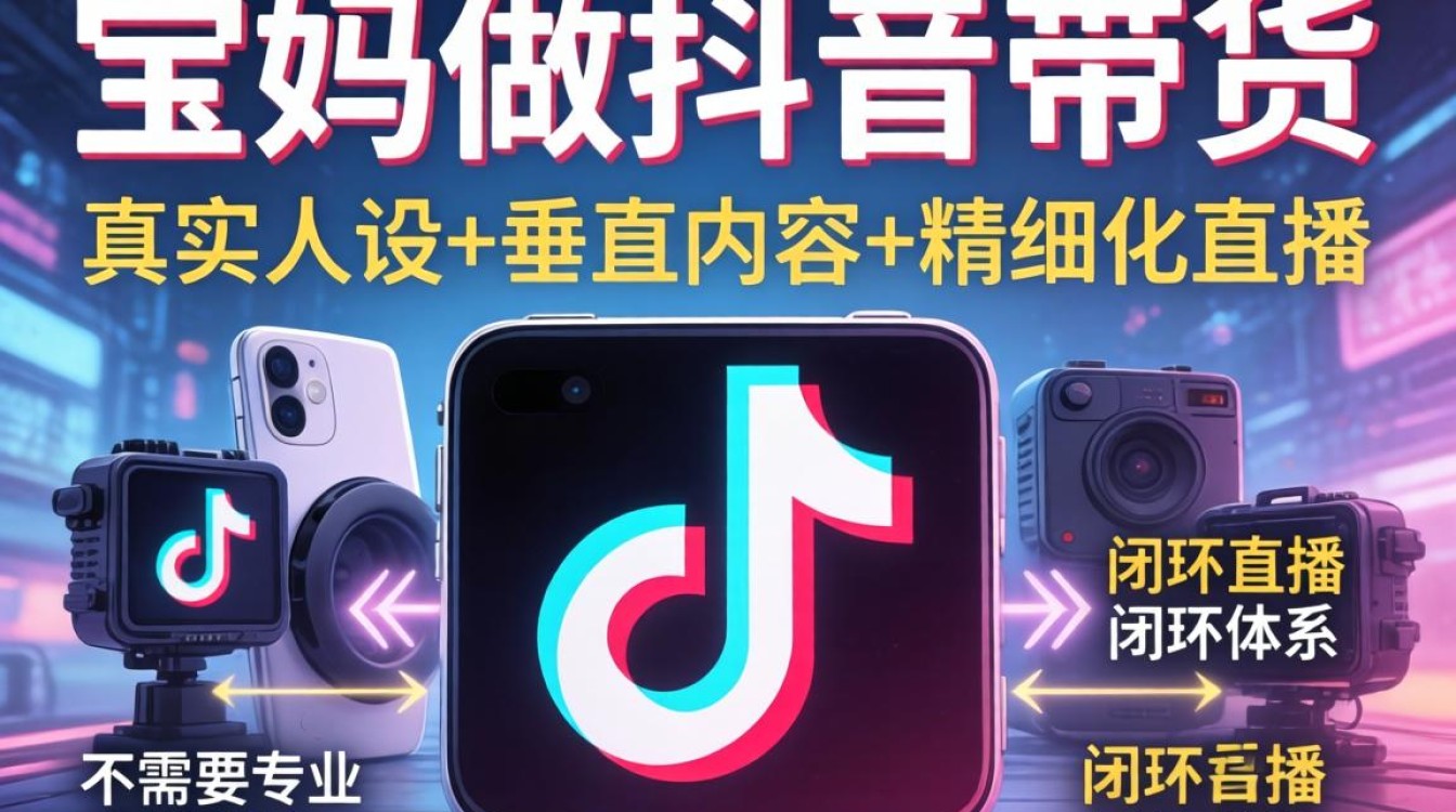 全职宝妈怎么拍抖音卖货