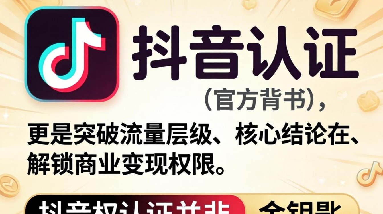 抖音企业认证怎么申请流程