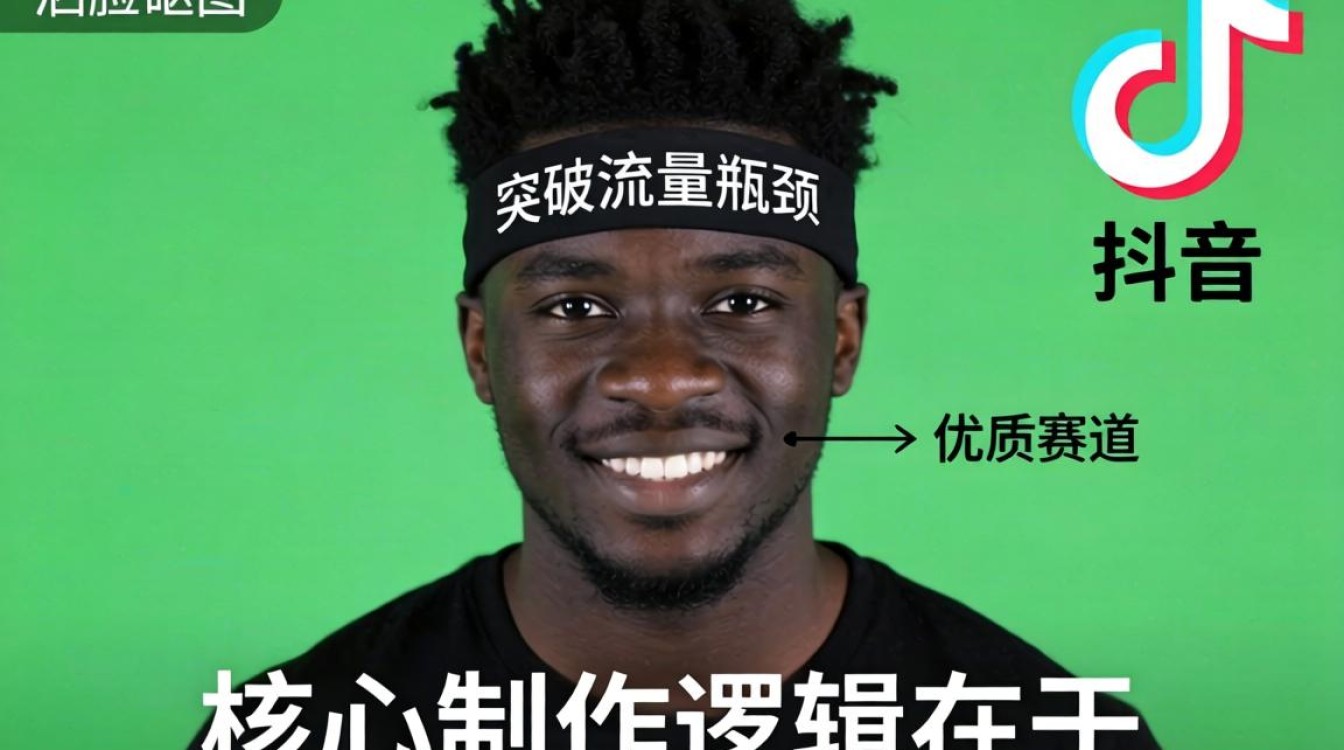 抖音黑脸抠图怎么制作的