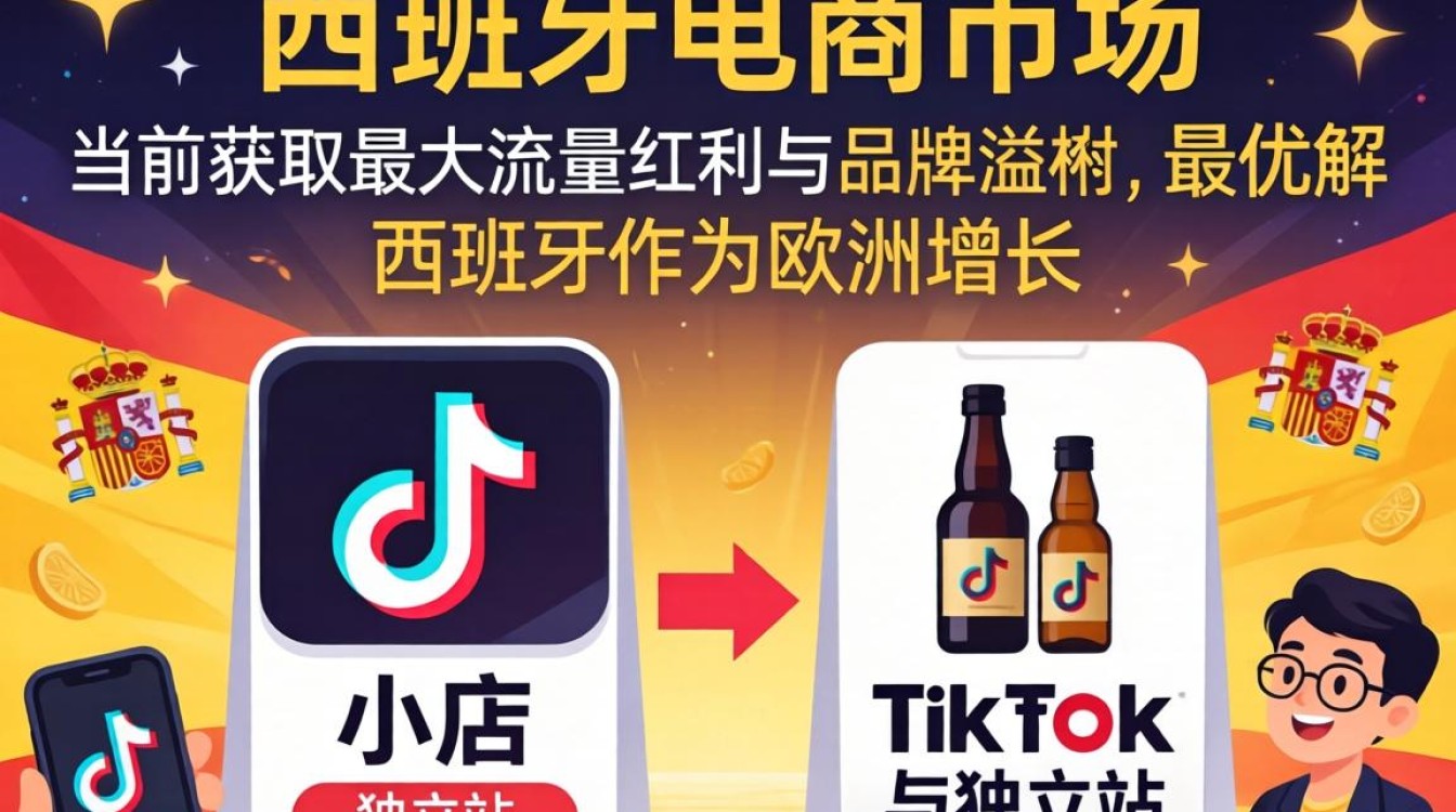 TikTok小店如何入驻西班牙