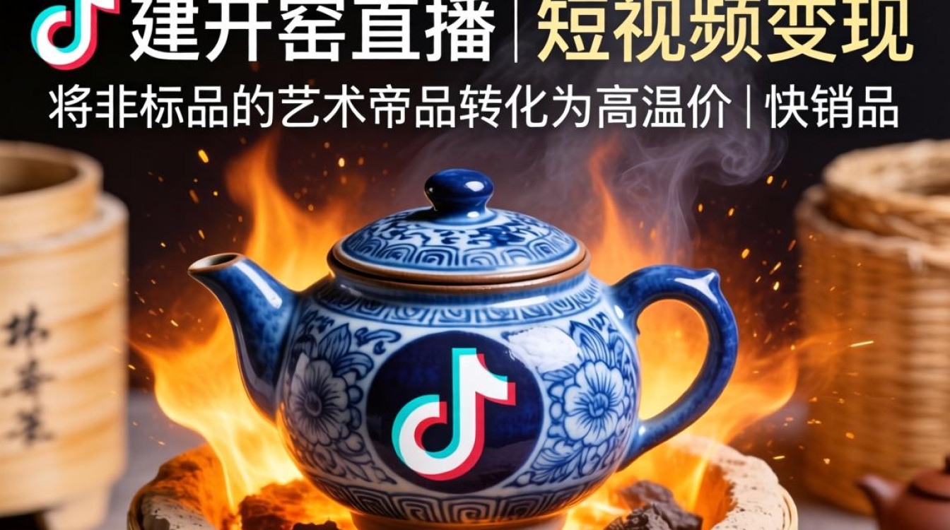TikTok建盏开窑怎么变现