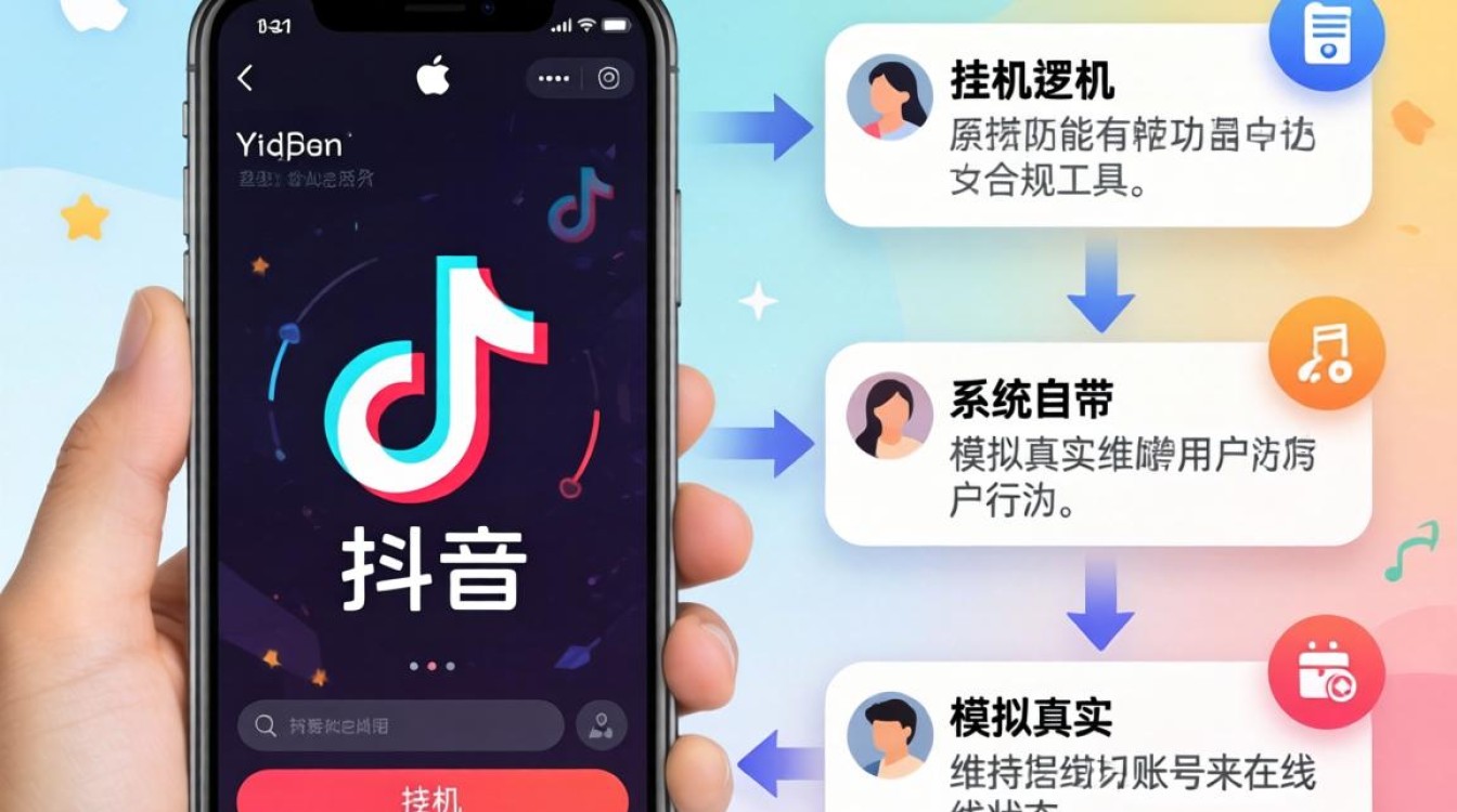 苹果手机挂机抖音怎么弄
