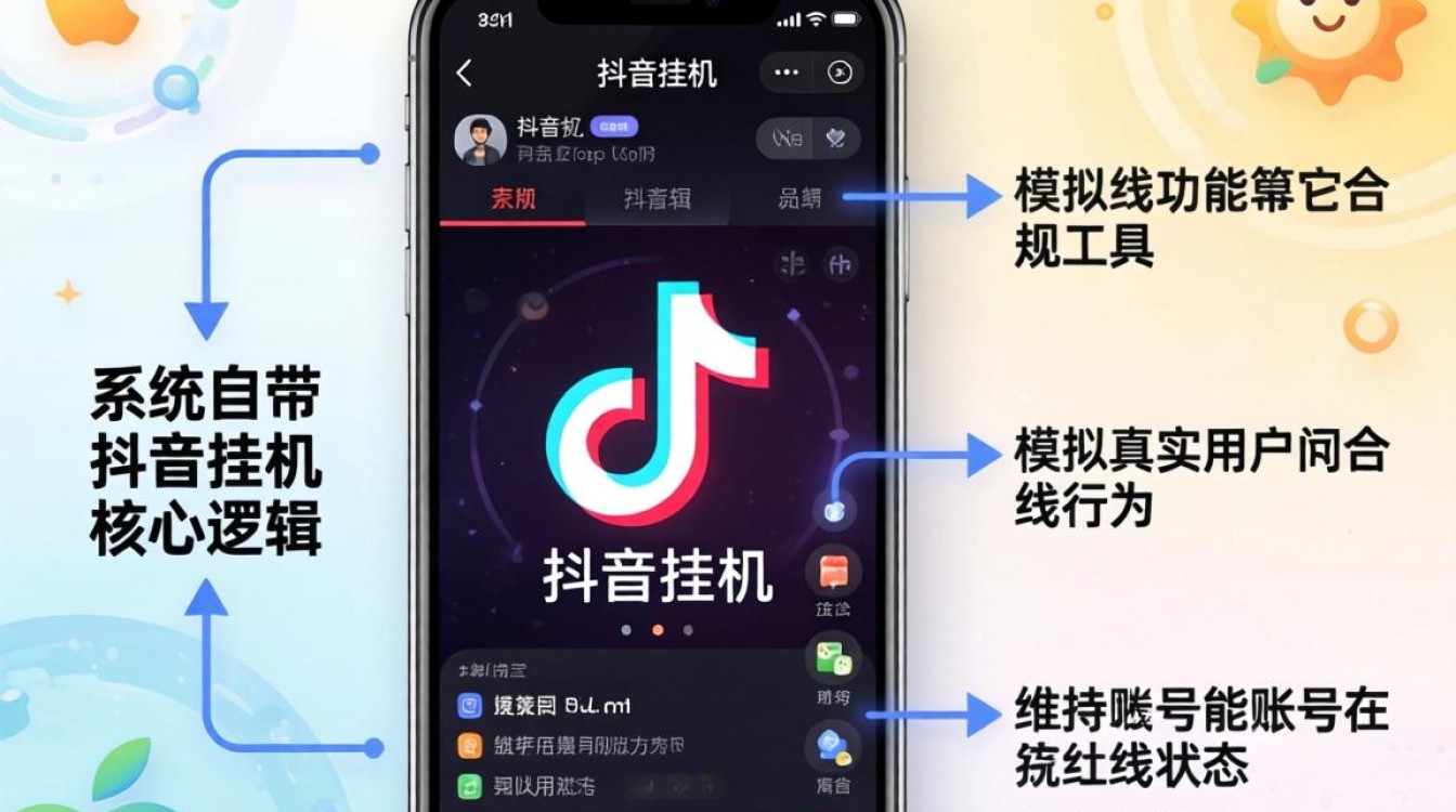 苹果手机挂机抖音怎么弄