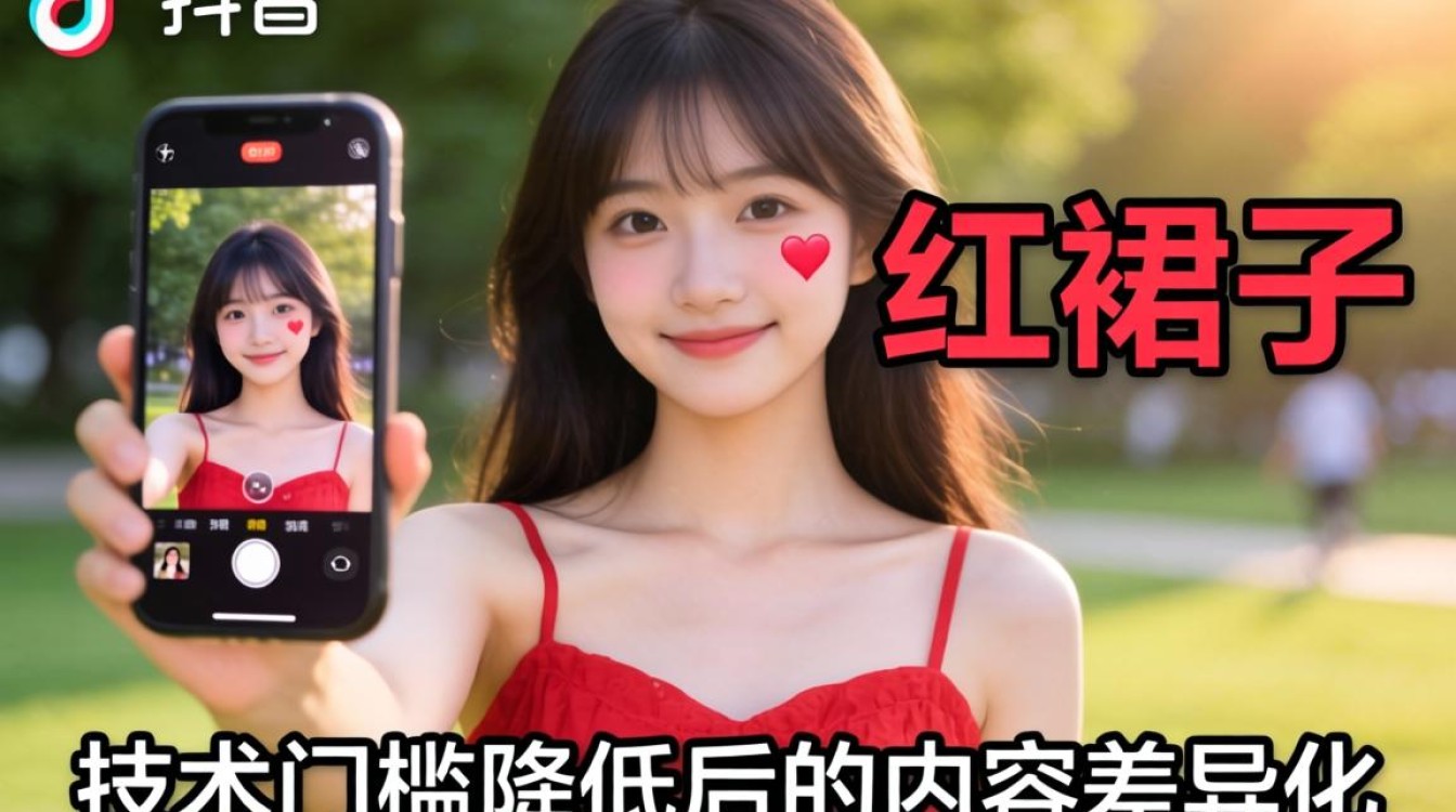 抖音红裙子特效在哪里找