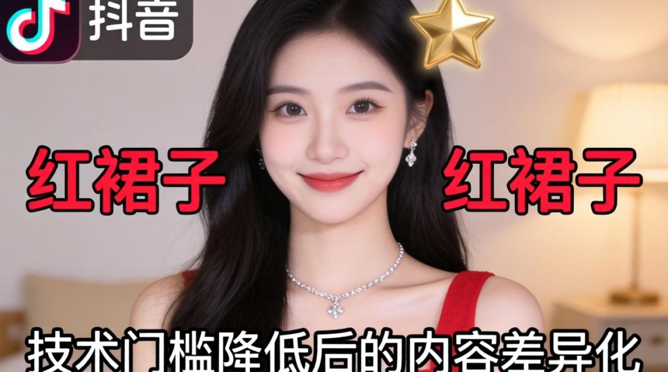 抖音红裙子特效在哪里找