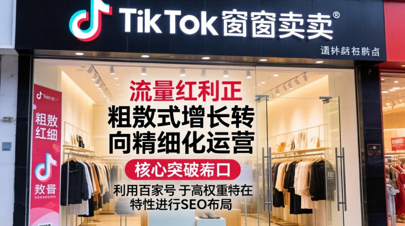 百家号海外tiktok橱窗带货怎么做
