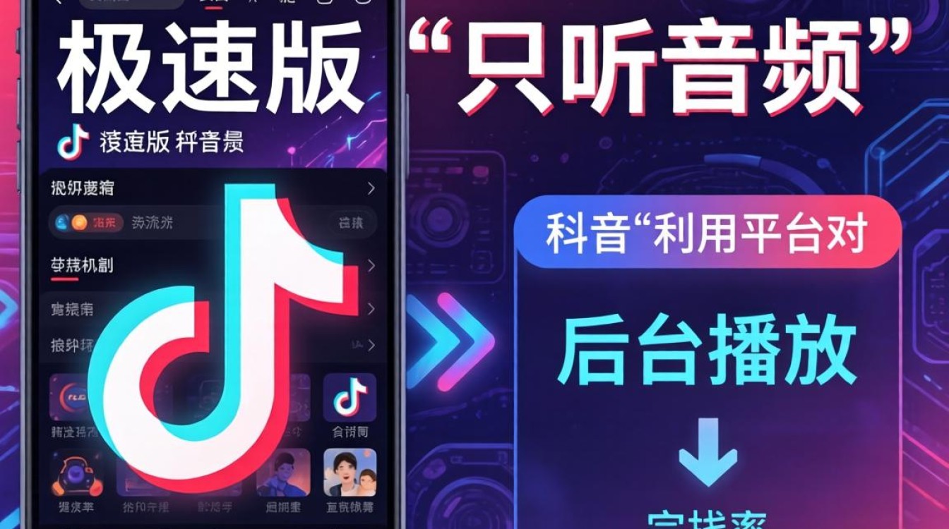 抖音极速版听音频怎么操作教程