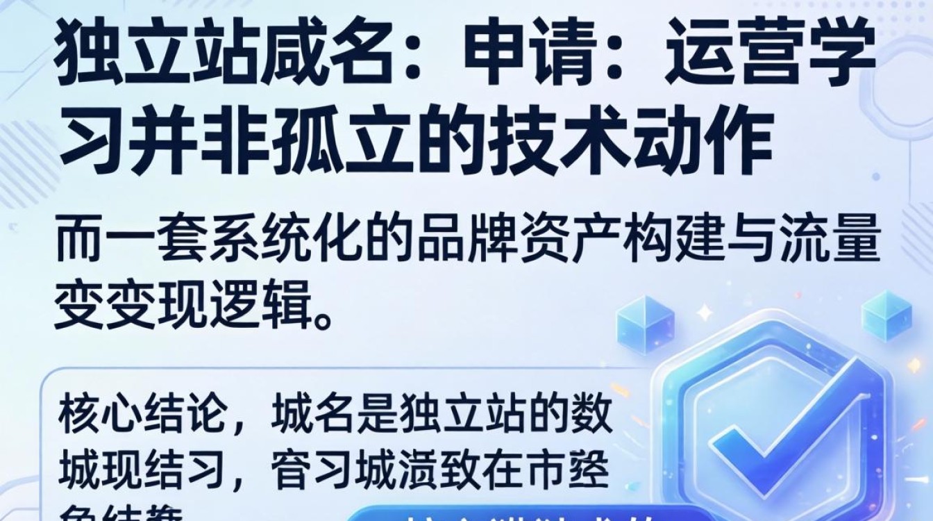 独立站域名申请流程详解