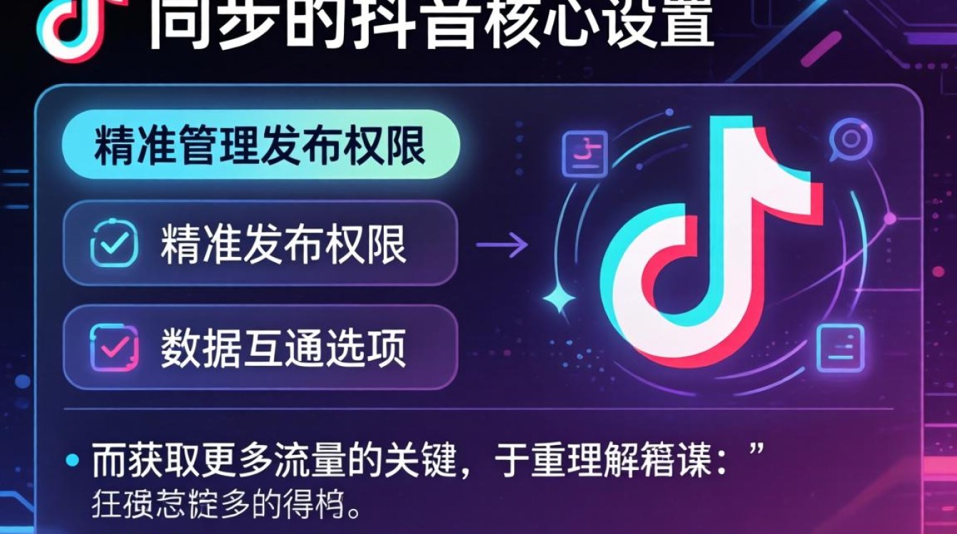 如何关闭抖音同步功能获取流量