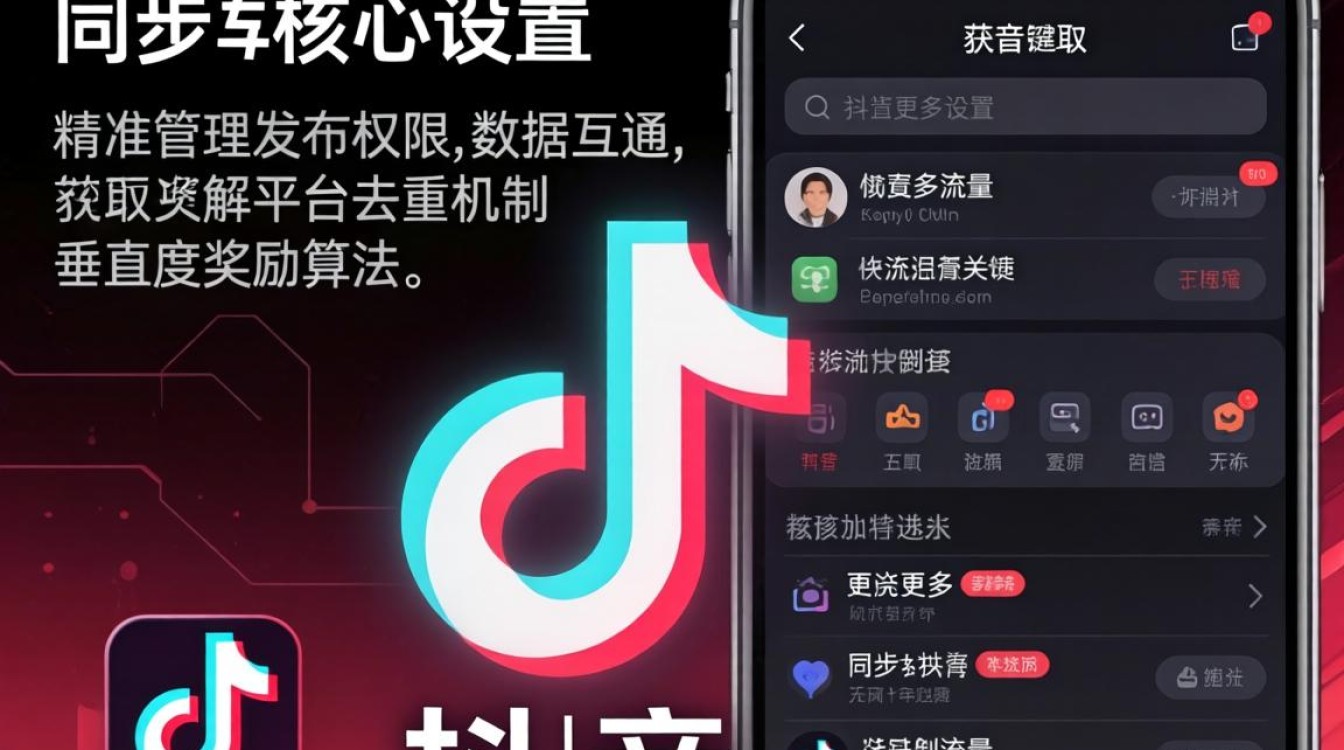 如何关闭抖音同步功能获取流量