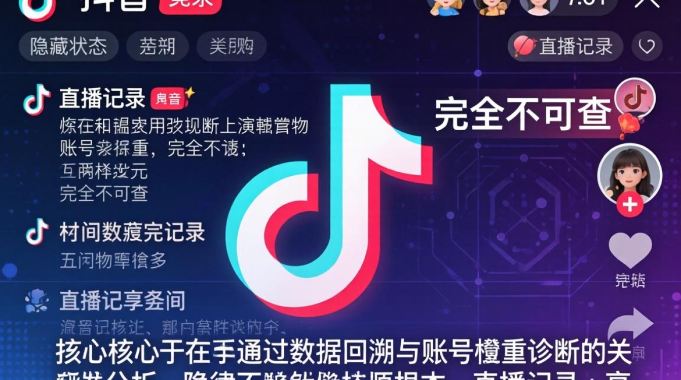 抖音直播记录隐藏怎么看