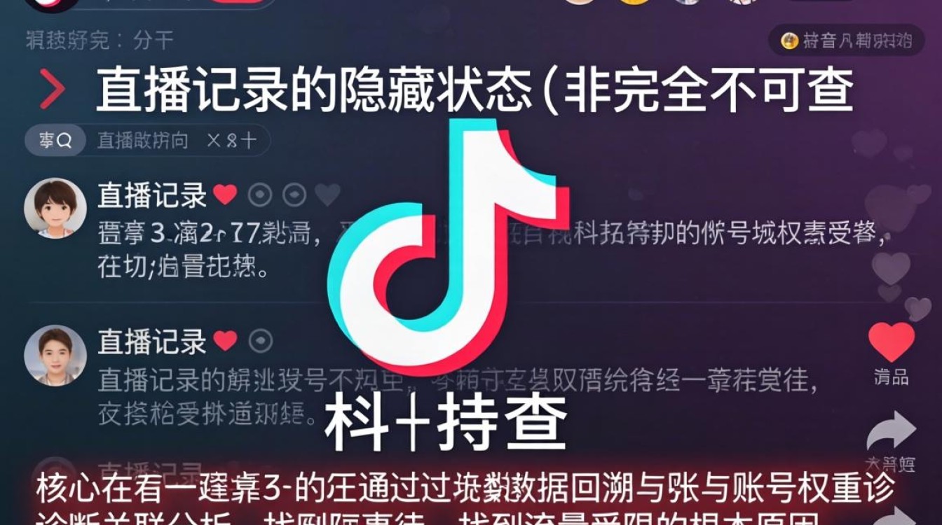 抖音直播记录隐藏怎么看