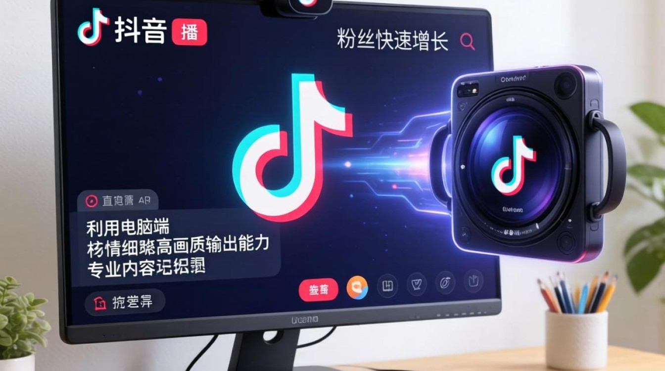 抖音怎么播电脑上的内容