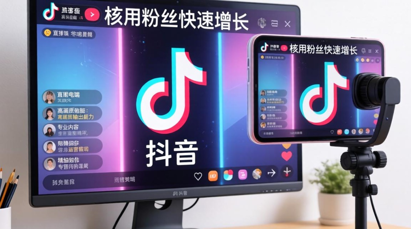 抖音怎么播电脑上的内容