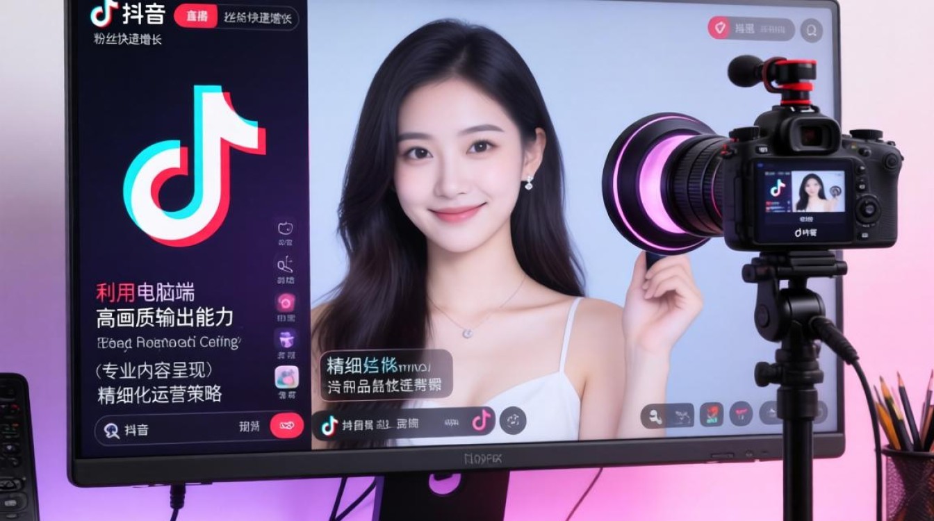 抖音怎么播电脑上的内容