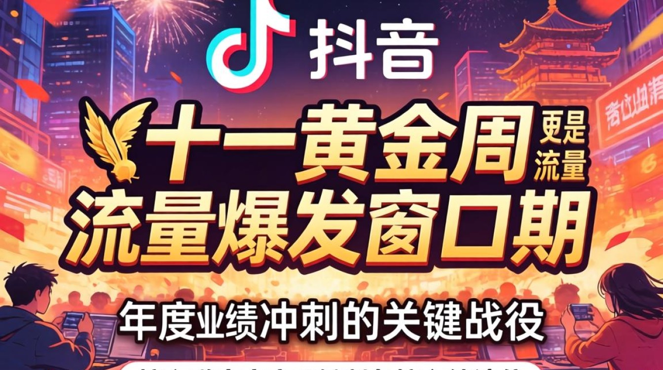 TikTok十一黄金周怎么做