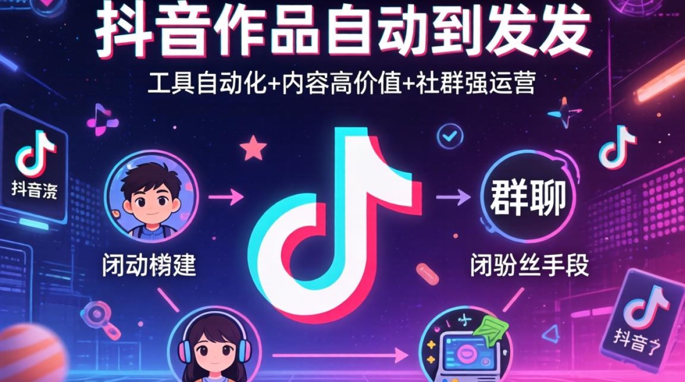 抖音作品怎么自动到群里