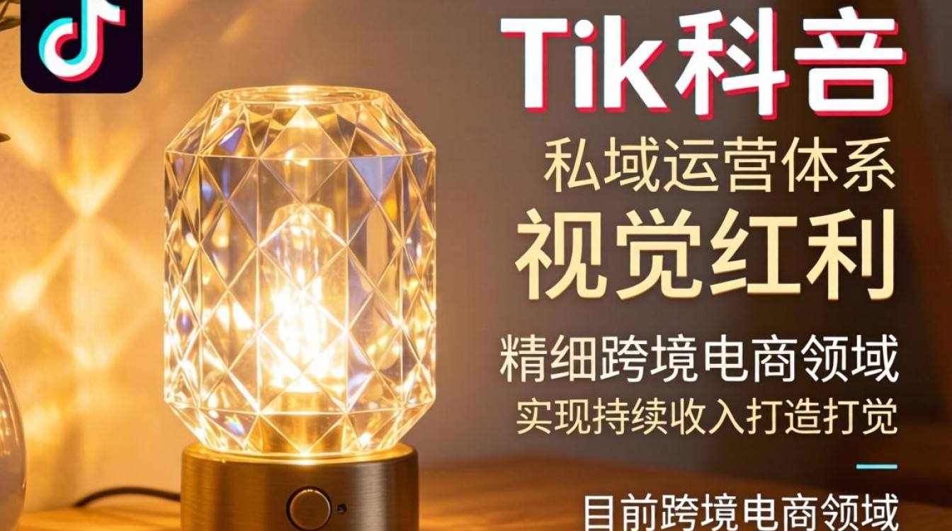 私域变现怎么做?氛围水晶灯tiktok持续收入打造 氛围水晶灯tiktok持续收入打造