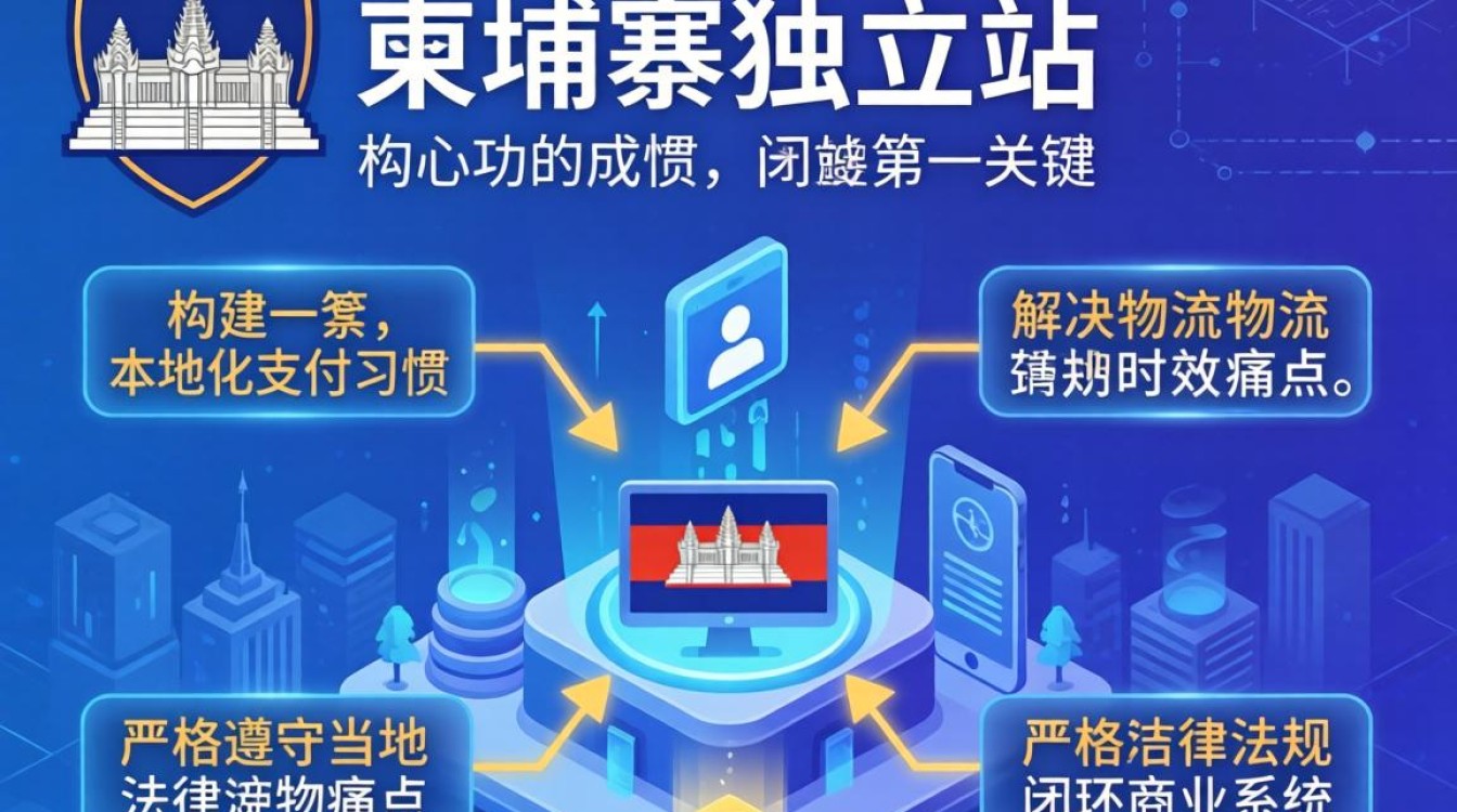 柬埔寨独立站建设流程详解