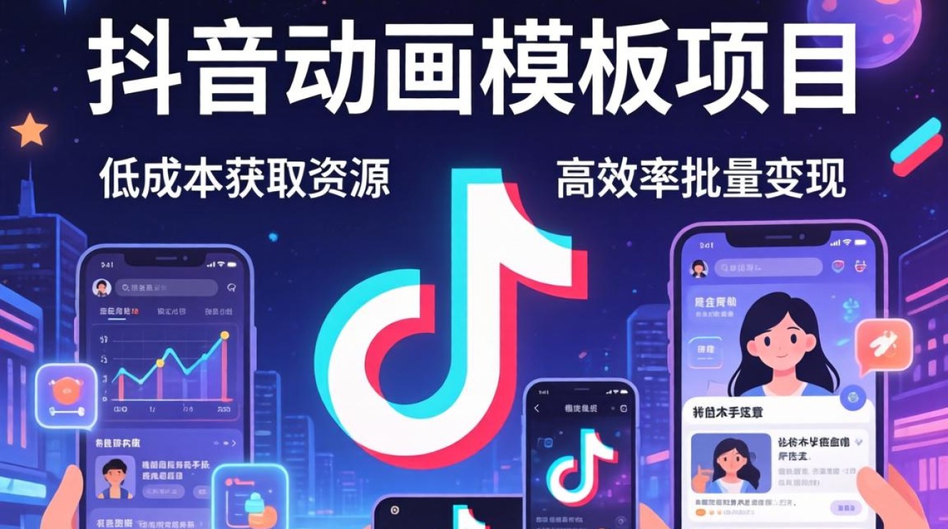 抖音动画模板变现模式有哪些