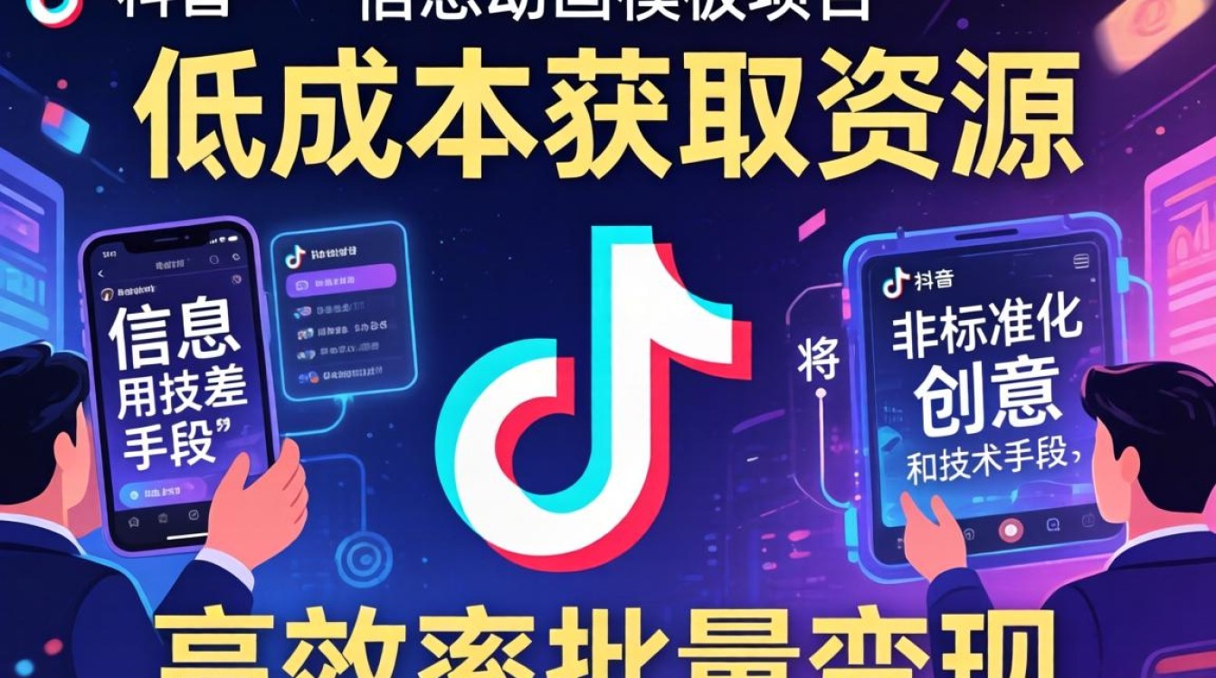 抖音动画模板变现模式有哪些