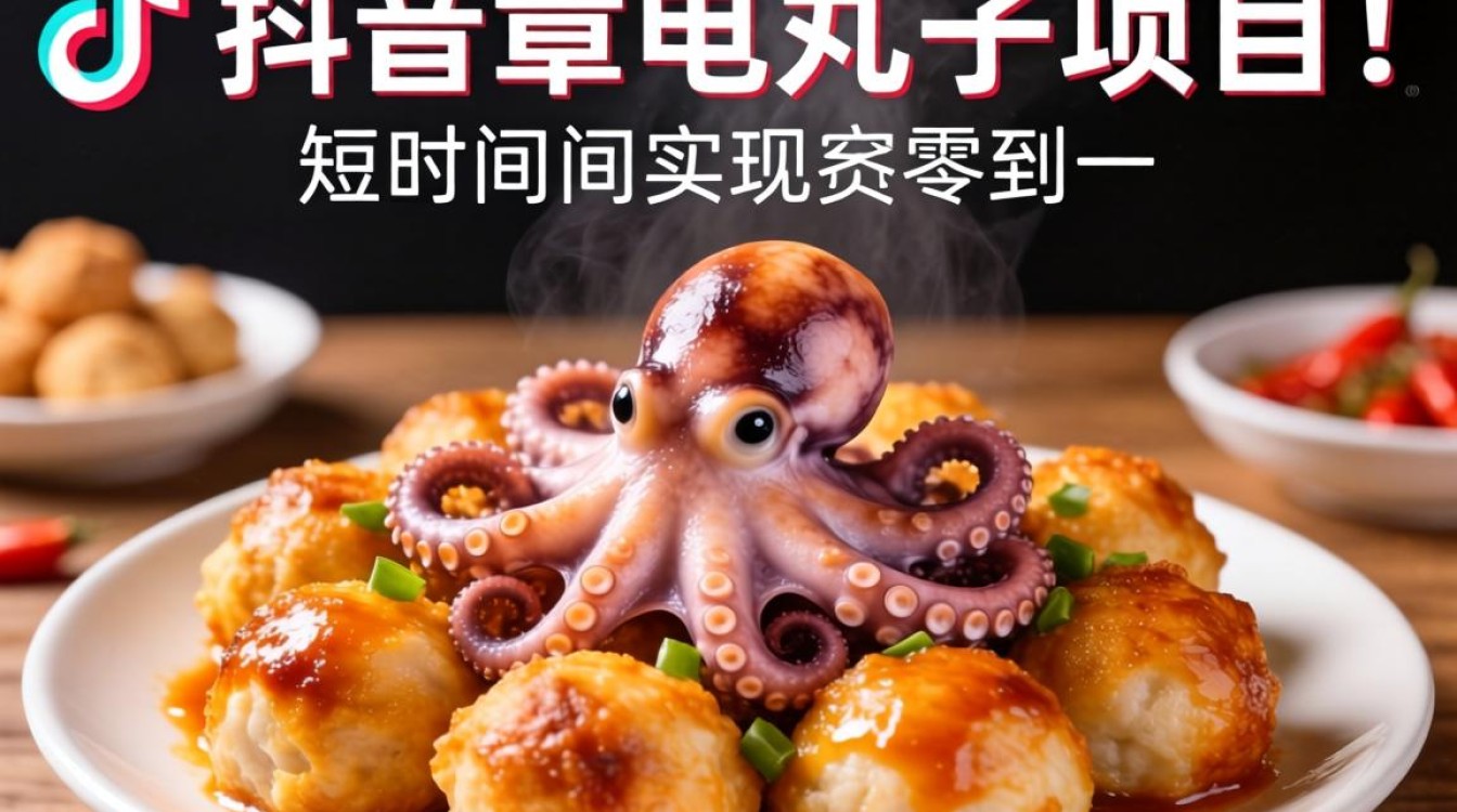 TikTok章鱼丸子运营实操教程怎么做