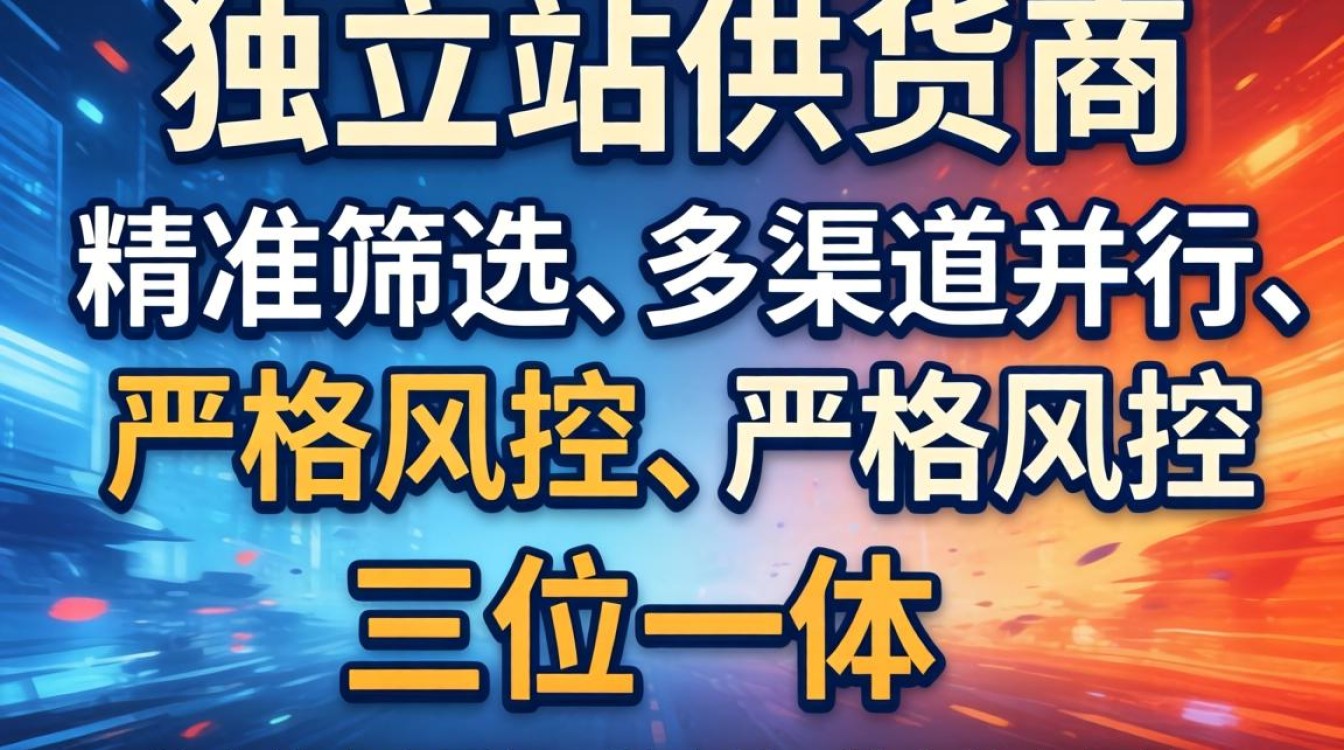 独立站货源哪里找靠谱