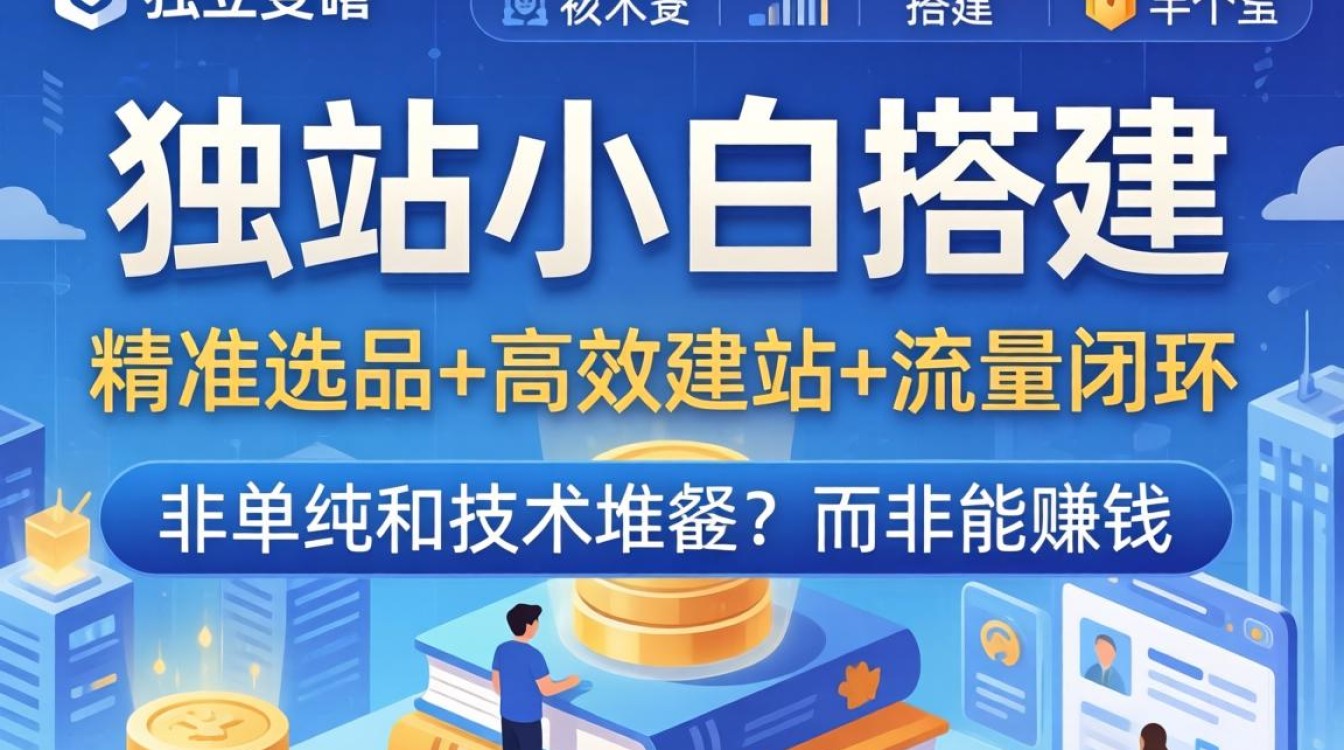 独立站小白怎么搭建