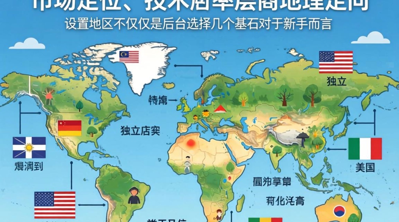 独立站怎么设置地区