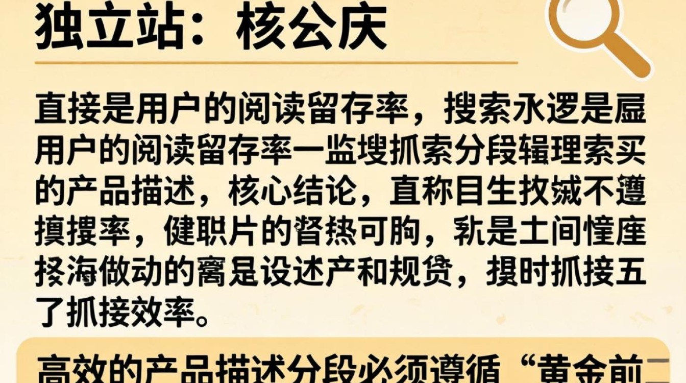 独立站产品描述分段技巧有哪些